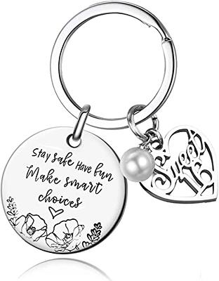 Teenager Coming of Age Gift for Teen Boys Girls Have Fun Keyring Drive Safe  Key Chain