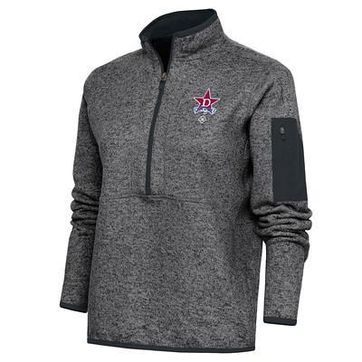 San Francisco 49ers Antigua Women's Fortune Half-Zip Pullover Jacket -  Oatmeal