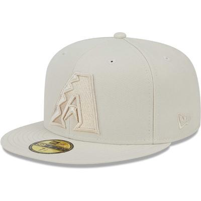 New Era Khaki Miami Marlins Stone Dim Undervisor 59FIFTY Fitted Hat