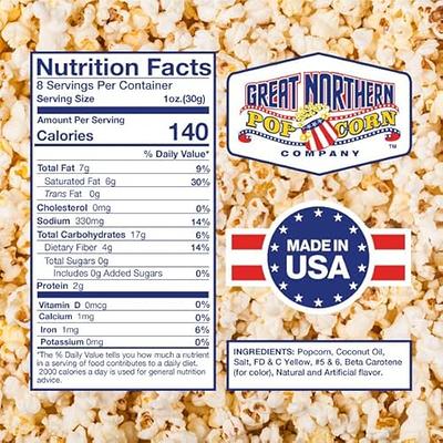 Great Northern Little Bambino 2.5 oz. Kettle Blue Countertop Popcorn Machine with Measuring Spoon, Scoop, and 25 Serving Bags