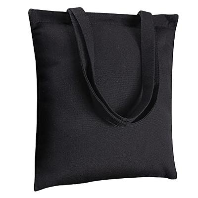 TOPDesign 5 | 12 | 24 | 48 | 192 Pack Economical Cotton Tote Bag Lightweight Medium Reusable Grocery Shopping Cloth Bags Suitable for DIY Advertising