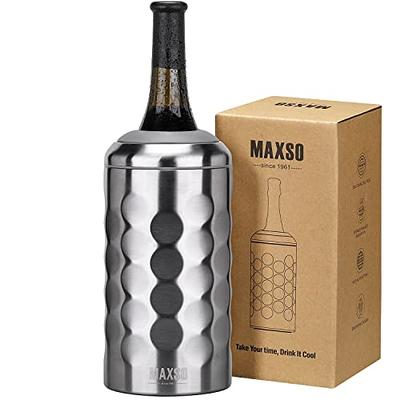 Wine Bottle Chiller - Double Walled Stainless Steel