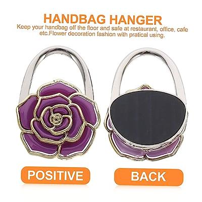 Bag Hanger Tote Hook Folding Storage Rack Portable Alloy Hook Portable  Desktop Hook - Temu