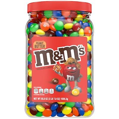 M&M's Chocolate Candies, Peanut Butter, Party Size - 34 oz