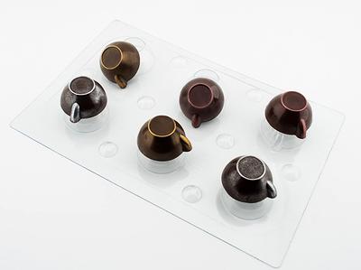 Flowers Polycarbonate Chocolate Moulds - Decora