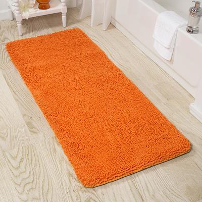 allen + roth 24-in x 40-in Dark Gray Polyester Bath Mat in the Bathroom Rugs  & Mats department at