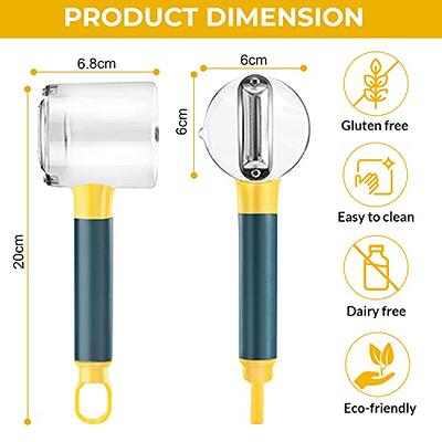 Fruit and Vegetable Peeler With Storage Easy to Use Easy to Clean