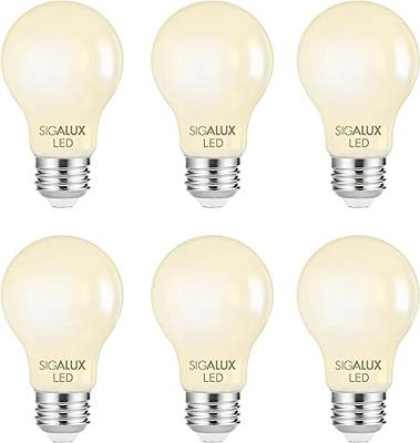 30 Pack A19 E26 Base LED Bulb, 8.5W Replaces 60W, Warm Whith light,  Non-Dimmable, ETL Listed