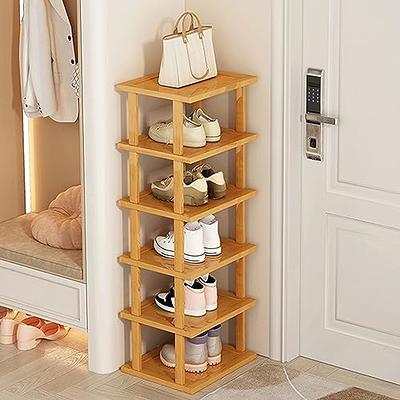 Bumusty Expandable 3 Tier Shoe Rack Organizer, Shoe Organizer for Closet  Dorm, Closet Shoe Organizer Storage, Metal Shoe Rack for Entryway Small  Space Floor Door, Black - Yahoo Shopping