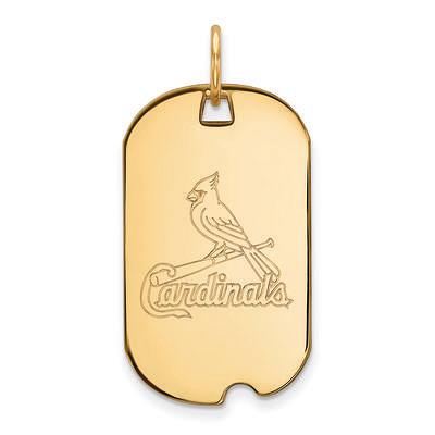 Women's St. Louis Cardinals 14k Yellow Gold Small Dog Tag Pendant - Yahoo  Shopping