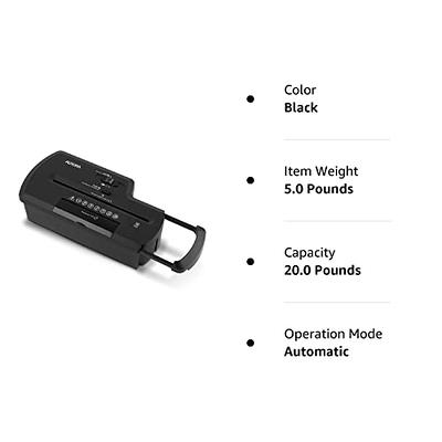 Basics 8-Sheet Capacity, Cross-Cut Paper and Credit Card