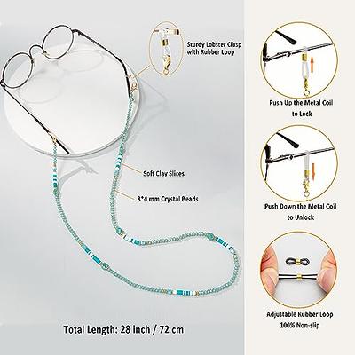 ERNAULO Glasses Chain for Women Eye Glasses Holders Around Neck