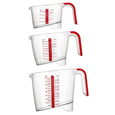 PrepSolutions 3 Piece Liquid Measuring Cup Set - Yahoo Shopping