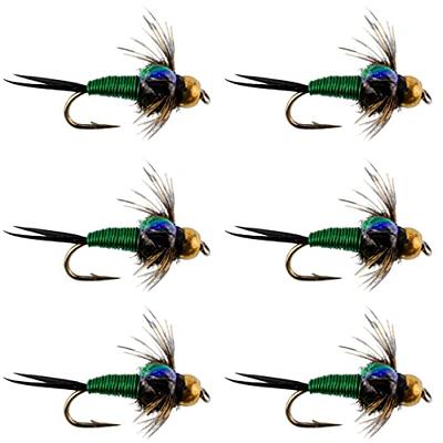 The Fly Fishing Place Bead Head Green Copper John Nymph Fly
