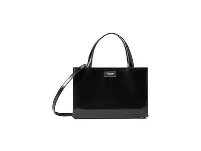 Kate Spade New York Sam Icon Mini Spazzolato Leather Tote - Black