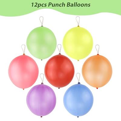 RUBFAC 12 Punch Balloons Punching Balloon Heavy Duty Party Favors For Kids,  Bounce Balloons with Rubber Band Handle for Birthday Party - Yahoo Shopping