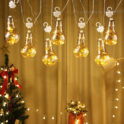 16.4ft Battery Operated Globe String Light with Remote, Warm White