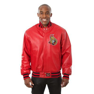 St. Louis Cardinals JH Design Poly Twill Jacket - Black/Red