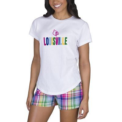 Women's Concepts Sport White Louisville Cardinals Razzle Sleepwear Top &  Shorts Set - Yahoo Shopping