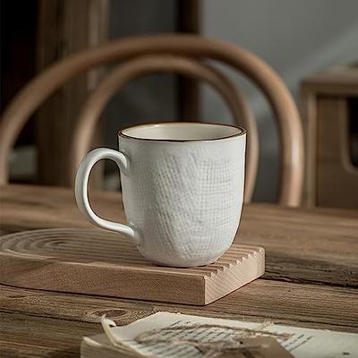 Matte White Porcelain Mugs