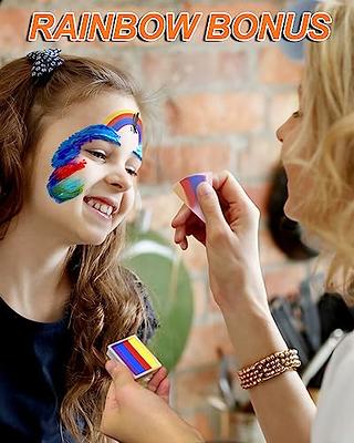 Rainbow Face Paint Kit - Face Paint Party Kit