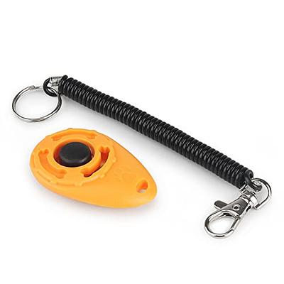  SunGrow Parrot & Chicken Training Clickers with Yellow Wrist  Strap, Train Free Range Chicken to Return to Coop at Night, Pet Bird  Clickers Training Kit for Cats Puppy Horses Behavioral