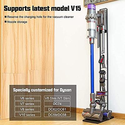 Vacuum Stand Dyson V15 V12 V10 V8 V7 V6, Vacuum Cleaner Stand for  Dreametech T10 T20 T30, Puppy T10, Stand Holder Compatible with Dyson  Cordless Vacuum Cleaners, Vacuum Accessories Storage Bracket 