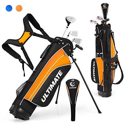 Goplus Complete Golf Club Set for Men, 9 Pieces Golf Clubs with #1 Driver,  3 Fairway, 4 Hybrid, 6 & #7 & #8 & #9 & #P Irons, Putter, Head Covers