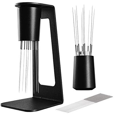 Tool Espresso,Magnetic Coffee Stirrer 0.4mm 9 Prong Espresso Distribution  Tool with 16 Extra Needles for Espresso Stirrer Coffee Stirring Tool with  Stand for Barista Espresso Accessories (black) - Yahoo Shopping