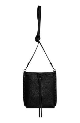 Rebecca Minkoff Chevron Quilted Love Crossbody Bag in Black at Nordstrom