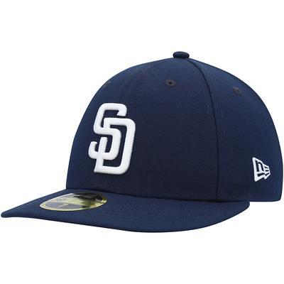 Men's New Era Light blue/navy San Diego Padres Green Undervisor 59FIFTY Fitted Hat