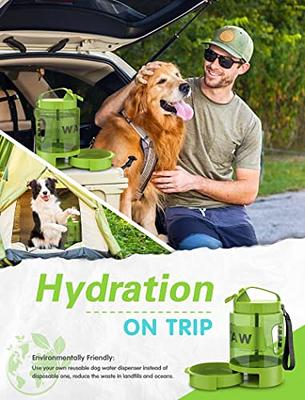 Pet Supplies : 77oz Travel Water Bowl for Dogs, Dog Water Bottle Dog Water  Dispenser for Camping Hiking with Pull-Out Portable Drinking Bowl for Large  Dogs 