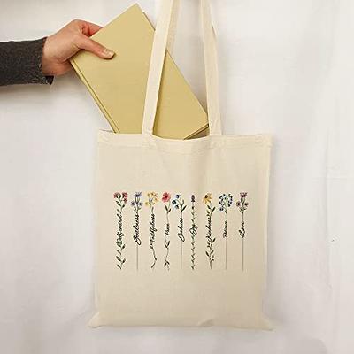 LaPomme Religious Tote Bags Consider How The Wildflowers Grow Luke 12 27 Tote  Bags, Cross Tote Bags Inspiration Tote Bags Gifts for Women - Yahoo Shopping