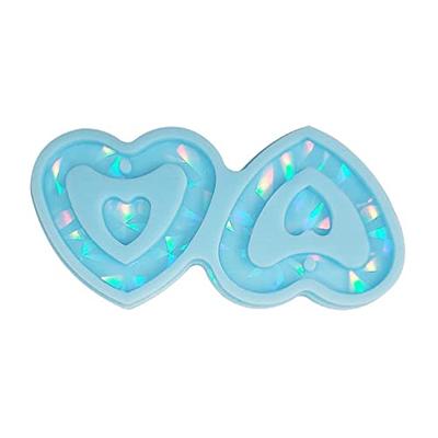 Holographic Resin Earring Mold Hollow Heart Shape Silicone Mold Jewelry  Pendant Resin Mold DIY Keychain Charm Mold Craft Resin Earring Mold Silicone  Christmas for Jewelry Making - Yahoo Shopping