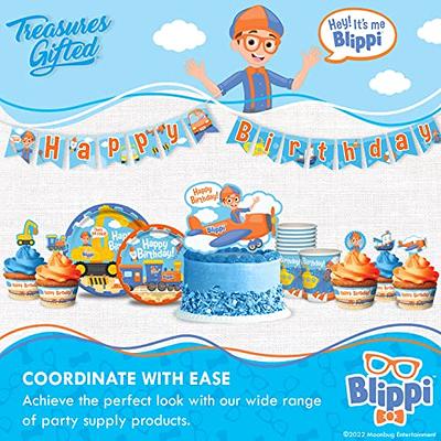 Personalised Cake Topper Blippi Unofficial | eBay