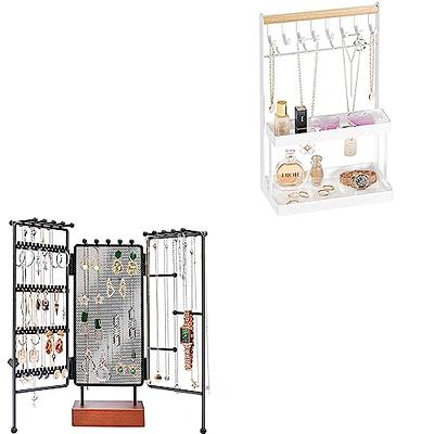 Lolalet 6 Tiers Jewelry Display Stands for Selling, 30 Hooks