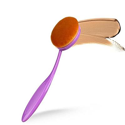 Yoseng Oval Foundation Brush Large Toothbrush makeup brushes Fast Flawless  Application Liquid Cream Powder Foundation