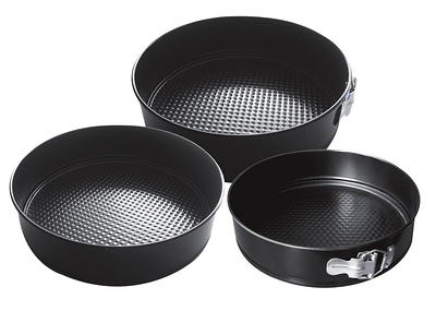 Wilton Springform Cake Pan Set, 3-Piece, 3 Pc, Gray