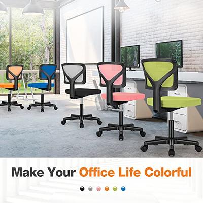 Mimoglad Office Chair, High Back Ergonomic Desk Chair with Adjustable  Lumbar Support and Headrest, Swivel Task Chair with flip-up Armrests for  Guitar