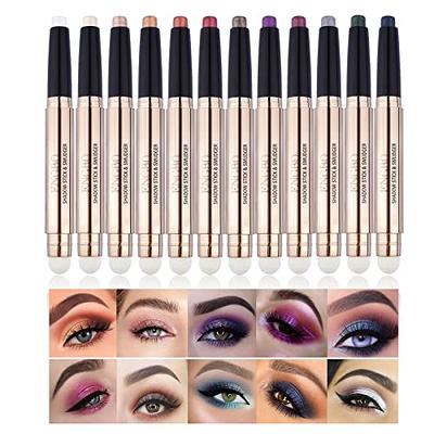 Hotiary Chameleon Eyeshadow Metallic High Pigments Makeup Metals Gloss  Shimmer Shining Eye Shadow for Eyes Sparkling Pen Kit Gift for Lady (6  Colors Chameleon Eyeshadow)