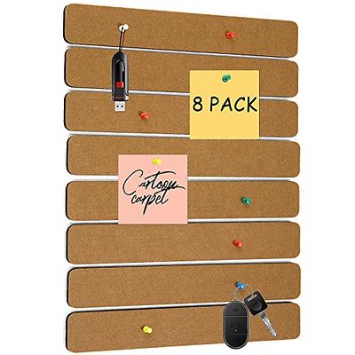 DOMUUH Cork Board, Felt Pin Board Bar Strips, Bulletin Board for Offices  Home Wall Decoration, Notice Board Self Adhesive Bulletin Board Strips with  Push Pins for Paste Notes, Photos(Black/Grey) - Yahoo Shopping