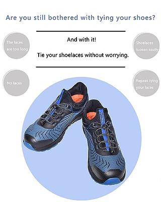 Mketnymy No Tie Shoe Laces,Strong Laces Elastic Shoe Laces For Sneakers No  Tie For Kids, Adults, Elderly（Pack of 6） - Yahoo Shopping