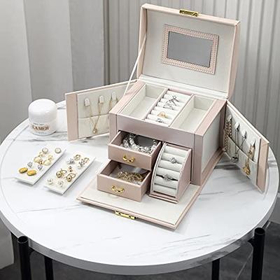  QBestry Jewelry Box for Stud Earring Organizer for