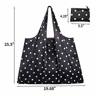 Extra-Large Reusable Shopping Bags Heavy Duty Washable Foldable