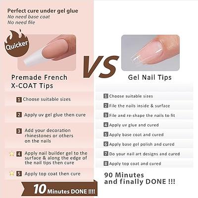 6 Sheets French Manicure Nail Art Stickers French Tip Nail Stencils  Self-Adhesive Nail Strips Moon V Shape Design Nail Guides for DIY Nail  Decorations