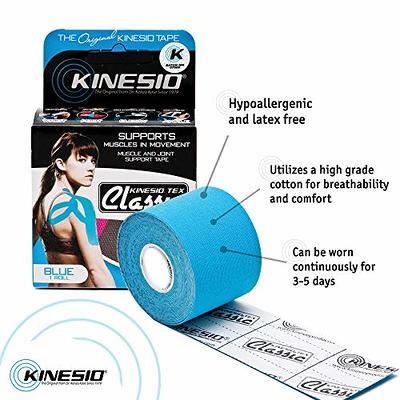 CKeep Kinesiology Tape (2 Rolls), Original Cotton Elastic Premium