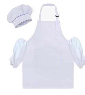 GENEMA Men Women Kitchen Restaurant Waist Apron Solid Color Half Short  Apron Adjusted With Pockets Pen Loops for Server Waiter Waitress 