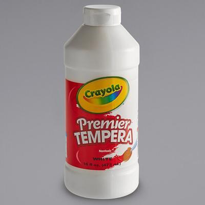 Crayola 541216053 Premier 16 oz. White Tempera Paint - Yahoo Shopping
