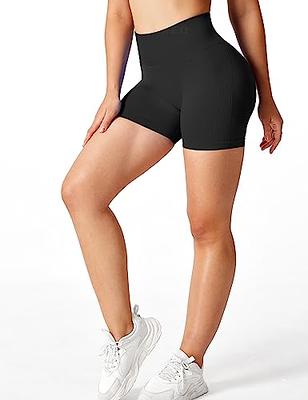 Sunzel Butt Scrunch Seamless Shorts, Womens 5 Inch Workout Shorts High  Waist Stretch Booty Short for Gym/Yoga/Running/Biking : :  Clothing