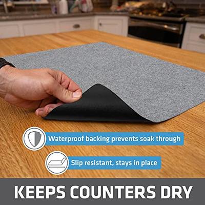 Handmade Drying Mat Dish Cleaning Help Absorbent Microfiber Washable